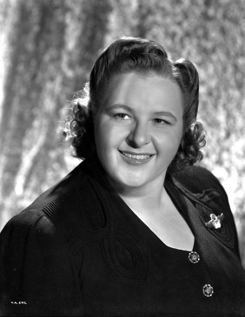 Kate Smith Black and White Close Up Portrait Photo Print - Item # VARCEL706219