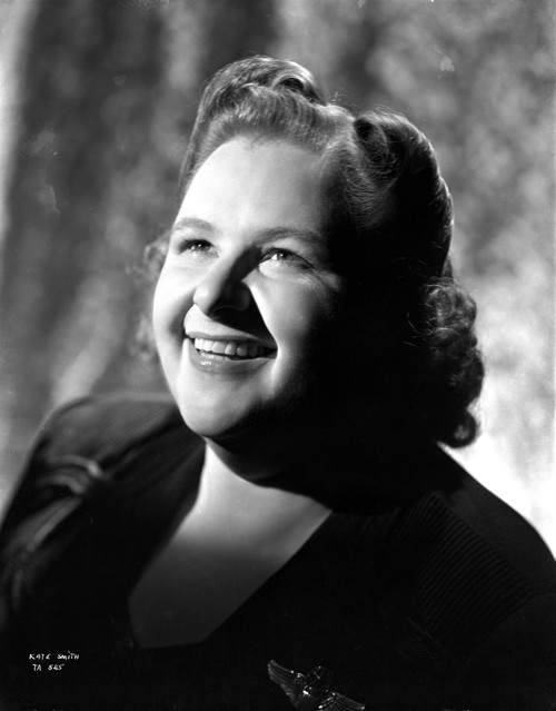 Kate Smith Curly Hairdo smiling Portrait Photo Print - Item # VARCEL706200