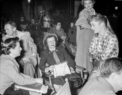 On the set of Susan Slept Here Photo Print - Item # VARCEL706214