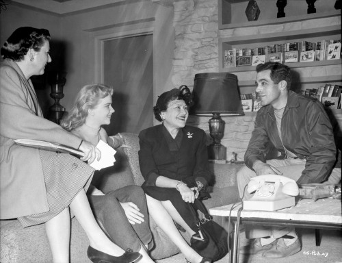 On the set of Susan Slept Here Photo Print - Item # VARCEL706230