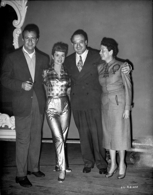 On the set of Susan Slept Here Photo Print - Item # VARCEL706241