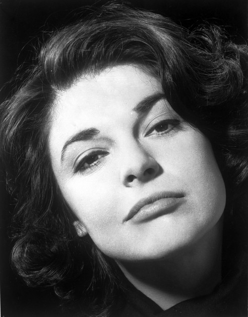 Anne Bancroft Facing Side View in Black and White Portrait Photo Print - Item # VARCEL706242