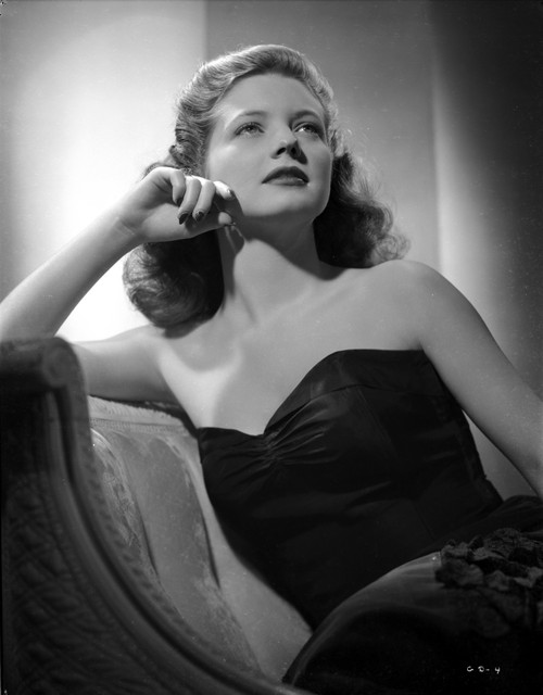Gail Davis Posed in Black Corset Photo Print - Item # VARCEL706285