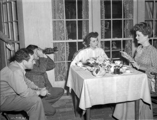 Behind the scenes of The Little Foxes Photo Print - Item # VARCEL706456