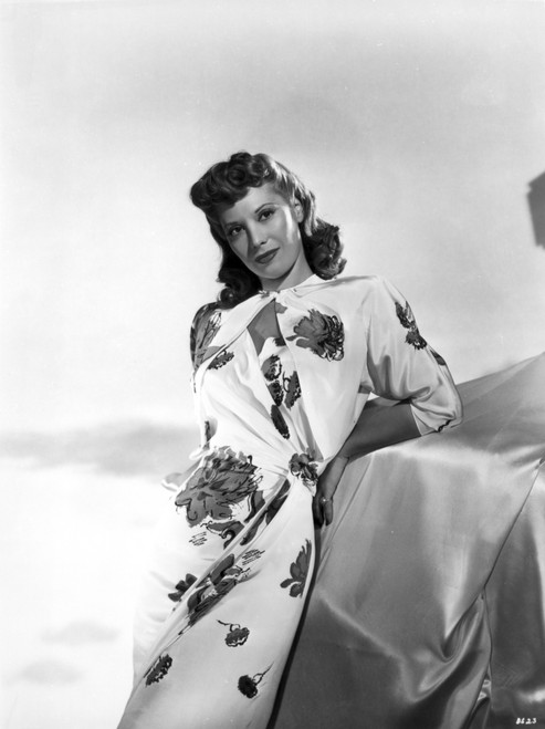 Dinah Shore Posed in Floral Dress Photo Print - Item # VARCEL706512