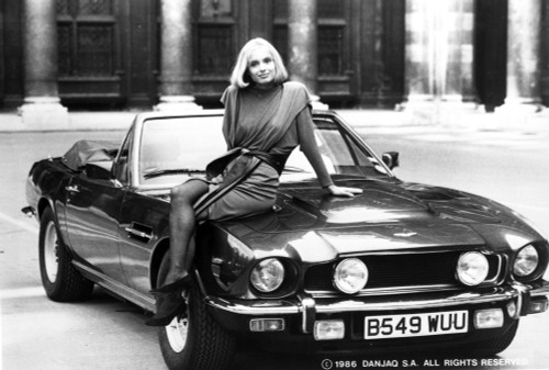 Maryam D'abo Seated in Classic Photo Print - Item # VARCEL706656