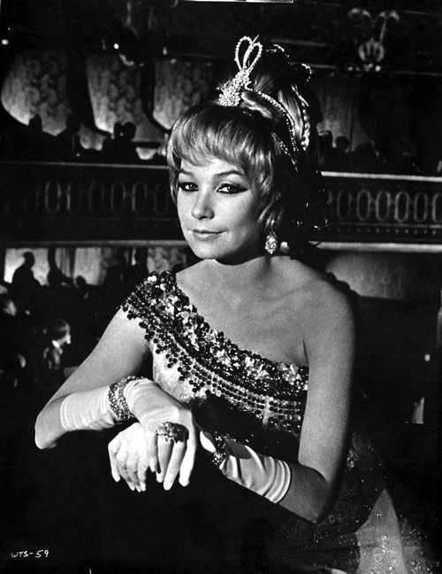 Shirley MacLaine Posed in Dress with White Gloves Photo Print - Item # VARCEL706628