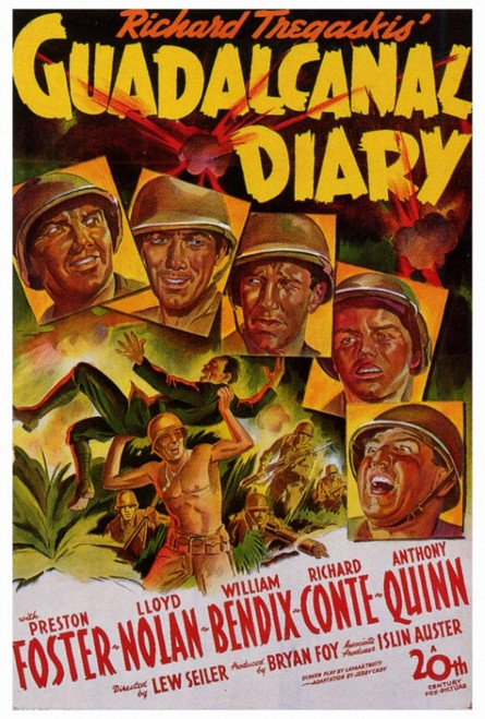 Guadalcanal Diary Movie Poster Print (27 x 40) - Item # MOVAF5348