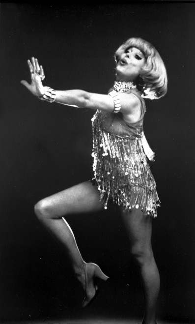 Carol Channing wearing a Beaded Dress and Dancing Photo Print - Item # VARCEL706714