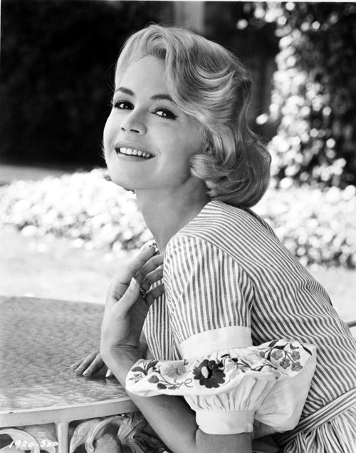 Sandra Dee wearing Classic Dress Portrait Photo Print - Item # VARCEL706789