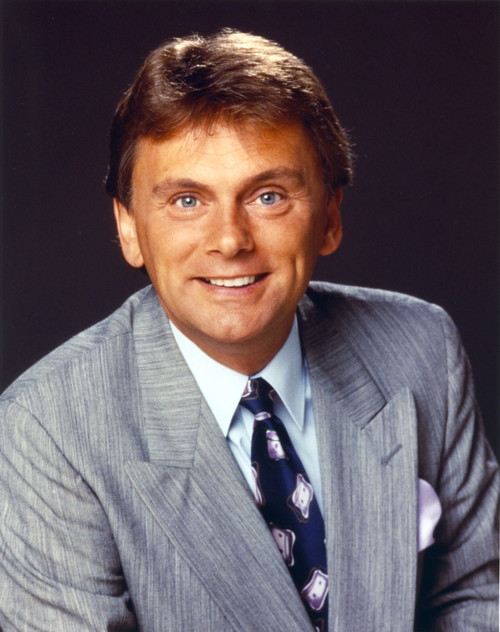 Pat Sajak in Blue Coat Portrait Photo Print - Item # VARCEL706786