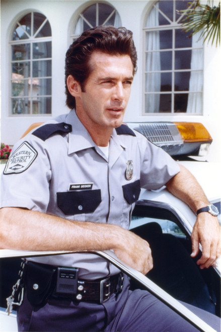 Jack Scalia in Cop Outfit Portrait Photo Print - Item # VARCEL706873