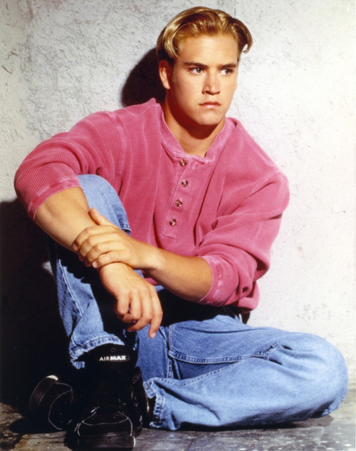 Saved by the Bell in Jeans and Maroon Long Sleeve Portrait Photo Print - Item # VARCEL706861