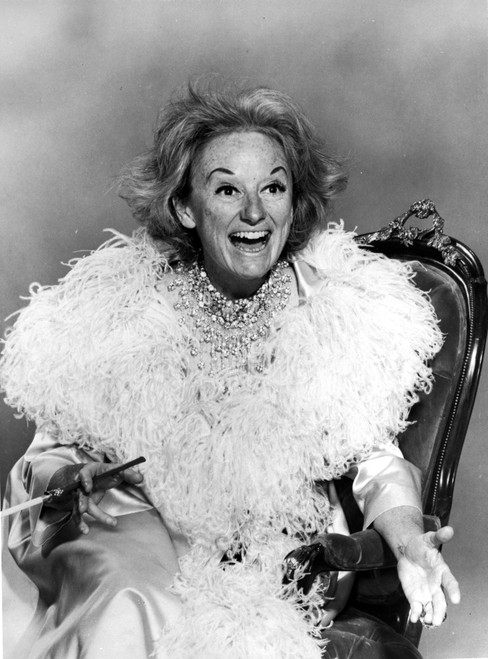 Phyllis Diller Seated in Classic Photo Print - Item # VARCEL706908