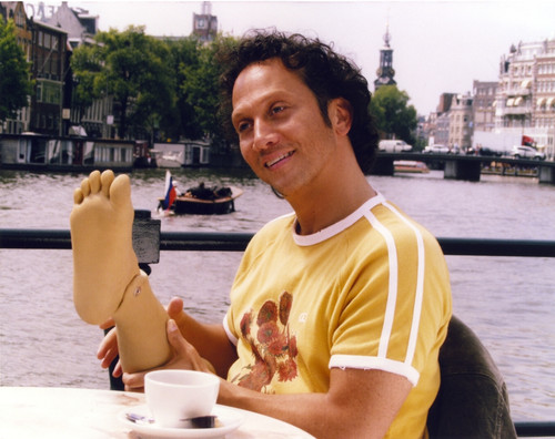 Rob Schneider in Yellow Shirt Portrait Photo Print - Item # VARCEL706903