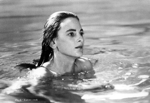 Marlee Matlin Swimming in Classic Photo Print - Item # VARCEL706914