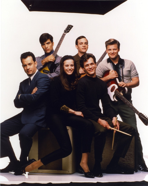 Tom Scott Group Picture with Musical Instrument Photo Print - Item # VARCEL706943