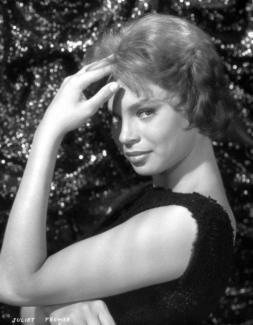 Juliet Prowse Posed Side View in Black Shirt Photo Print - Item # VARCEL706950
