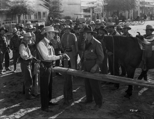 A film still featuring Randolph Scott Photo Print - Item # VARCEL706961