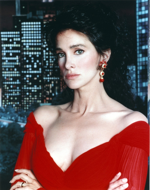 Connie Selleca in Red Dress Portrait Photo Print - Item # VARCEL707000