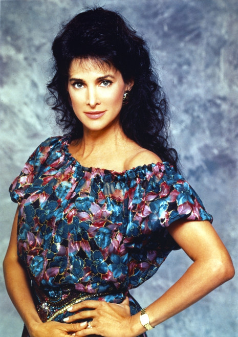 Connie Selleca in Floral Dress Portrait Photo Print - Item # VARCEL707006