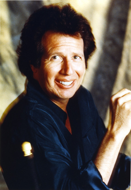 Garry Shandling in Blue Long Sleeve Portrait Photo Print - Item # VARCEL707055
