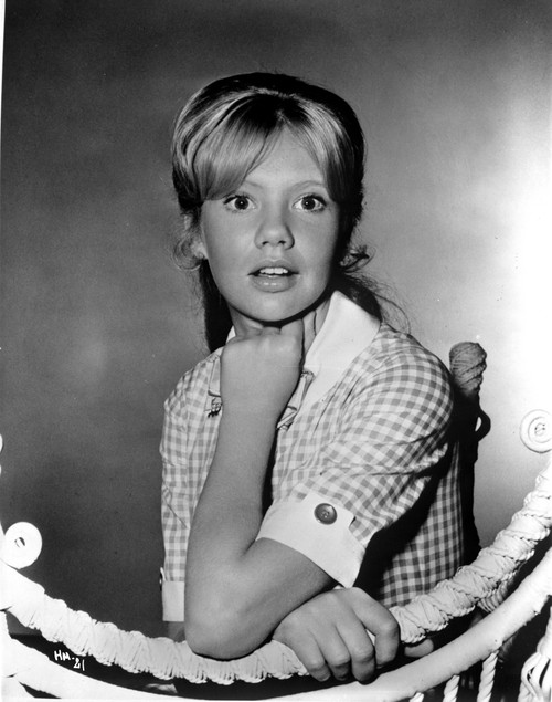 Hayley Mills in a Printed Blouse Photo Print - Item # VARCEL707031