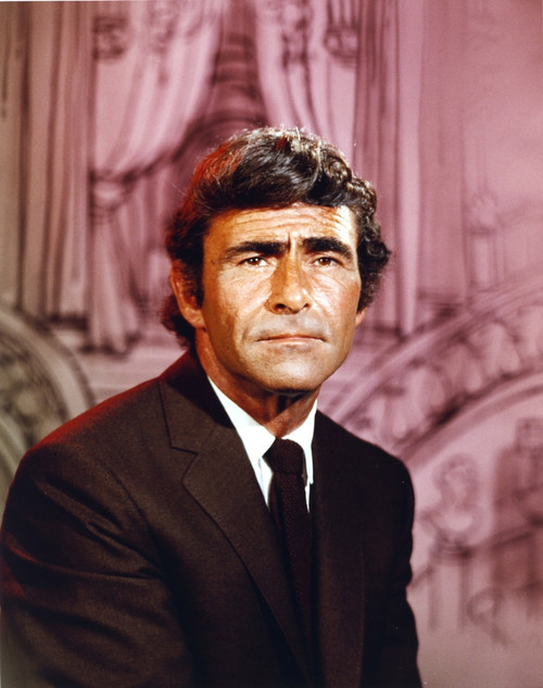 Rod Serling in Black Coat Portrait Photo Print - Item # VARCEL707032