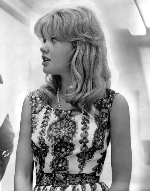 Hayley Mills wearing a Printed Dress Photo Print - Item # VARCEL707048