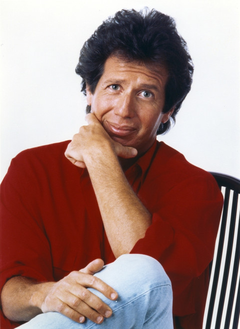 Garry Shandling in Red Long Sleeve Portrait Photo Print - Item # VARCEL707053