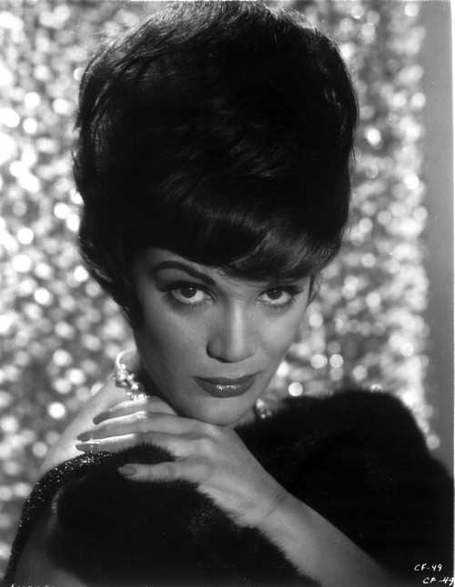 Connie Francis in Fur Dress Portrait Photo Print - Item # VARCEL707096