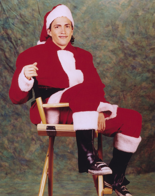 Andrew Shue in Santa Outfit Photo Print - Item # VARCEL707132