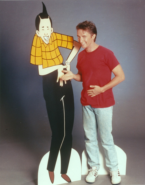 Martin Short in Red Shirt Portrait Photo Print - Item # VARCEL707119