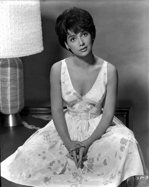 Suzanne Pleshette wearing a Printed Dress Photo Print - Item # VARCEL707159