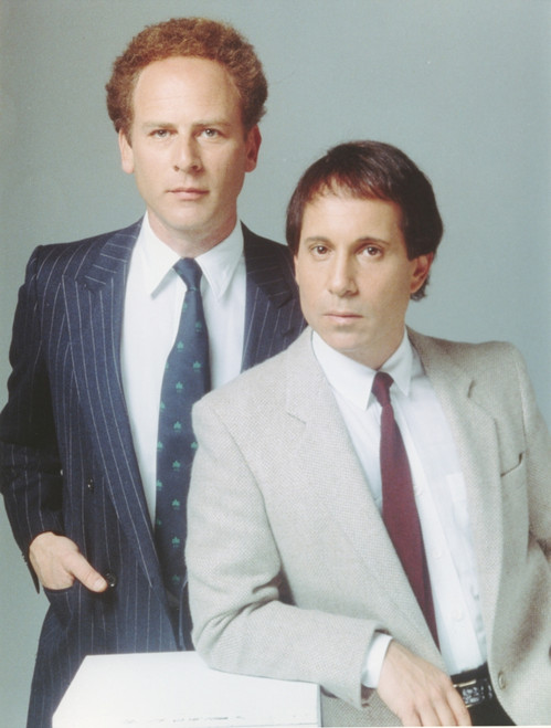 Simon & Garfunkel wearing a Coat and Tie in a Portrait Photo Print - Item # VARCEL707168