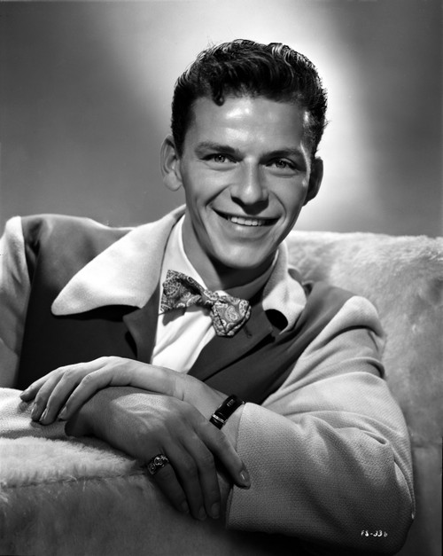 Frank Sinatra Leaning on Arm Rest Photo Print - Item # VARCEL707177