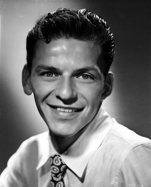 Frank Sinatra in White Shirt, smiling Photo Print - Item # VARCEL707227