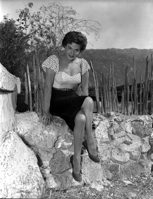 Nicole Maury Seated in Classic Photo Print - Item # VARCEL707236