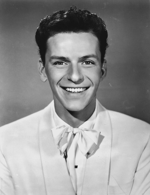 Frank Sinatra smiling in White Suit Photo Print - Item # VARCEL707208