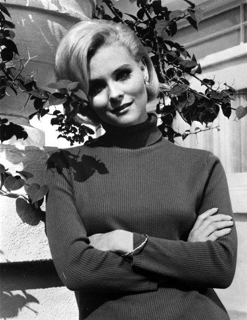 Diane McBain Classic Portrait wearing Sweater Photo Print - Item # VARCEL707213