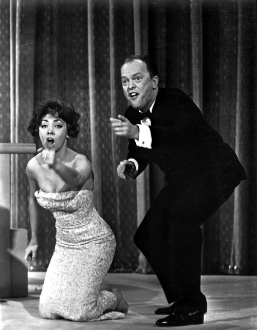 Mimi Hines and Phil Ford performing on stage Photo Print - Item # VARCEL707372