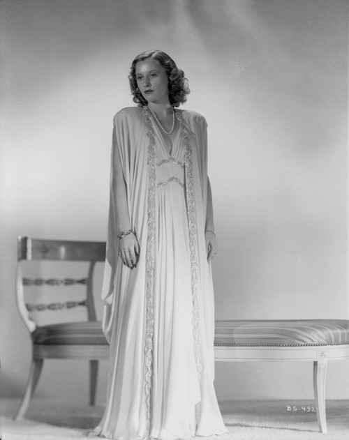 Barbara Stanwyck standing Classic Portrait Photo Print - Item # VARCEL707491