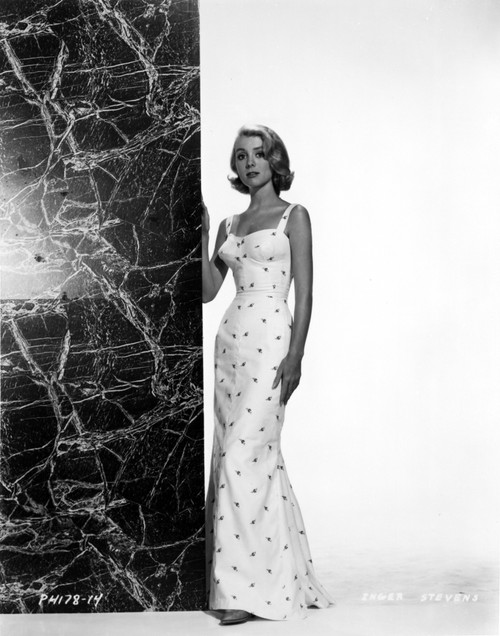 Inger Stevens wearing a Polka Dotted Dress Photo Print - Item # VARCEL707628