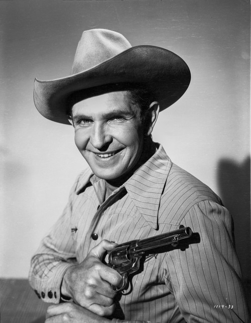 A Portrait Of Bob Steele in Western Costume Photo Print - Item # VARCEL707679