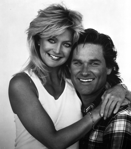 A Portrait Of Goldie Hawn And Kurt Russell Photo Print - Item # VARCEL707715