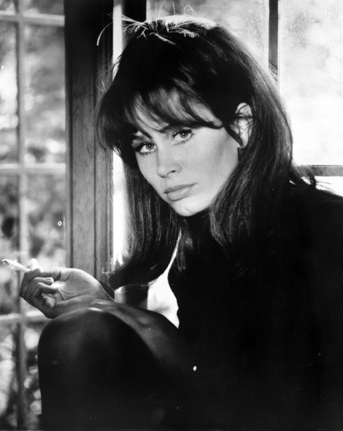 Karen Black in Black Coat Portrait Photo Print - Item # VARCEL707734