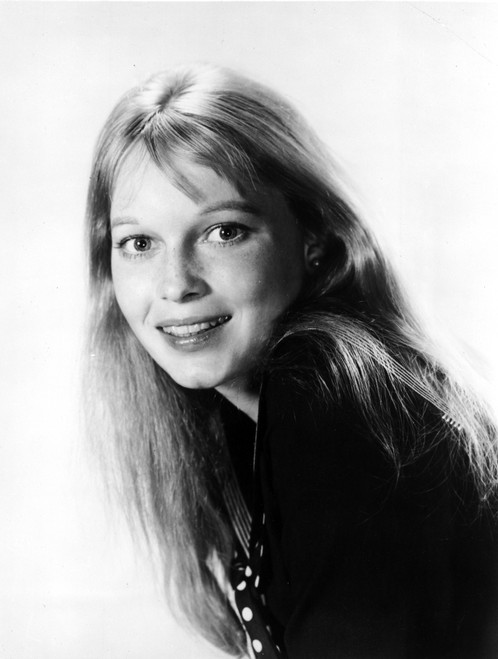 Mia Farrow Portrait in Classic wearing Black Blouse Photo Print - Item # VARCEL707771