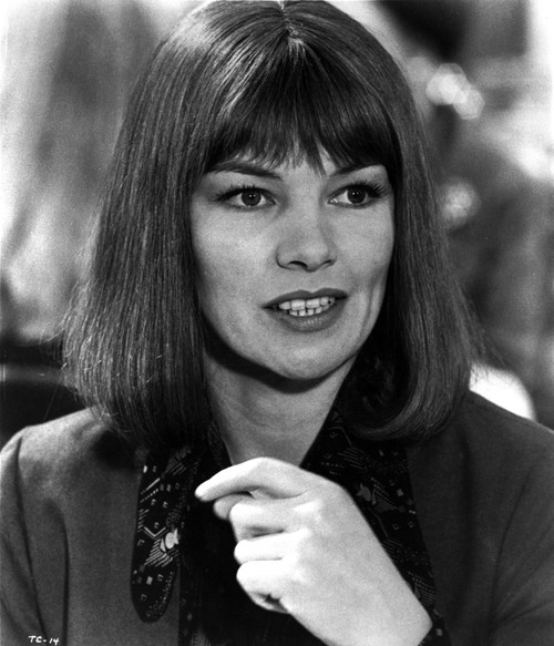 Portrait of Glenda Jackson in Black and White Photo Print - Item # VARCEL707811