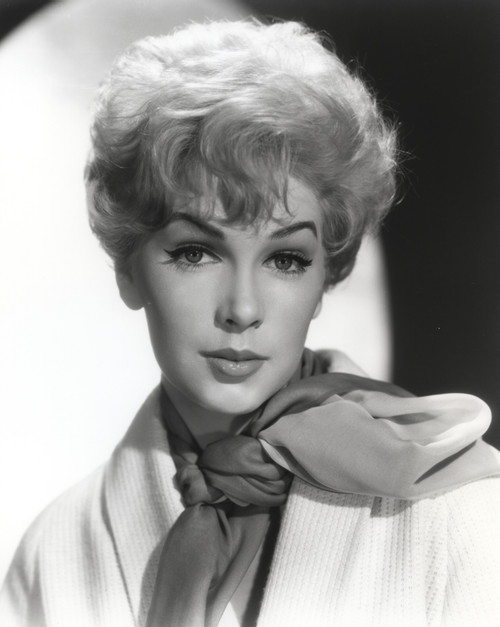 Stella Stevens posed with Scarf Classic Portrait Photo Print - Item # VARCEL707861