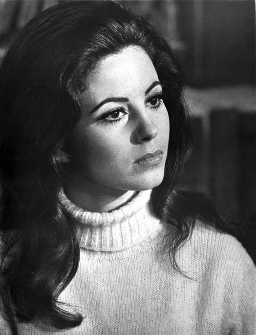 Portrait of Barbara Parkins wearing Turtle Neck Sweater Photo Print - Item # VARCEL707853